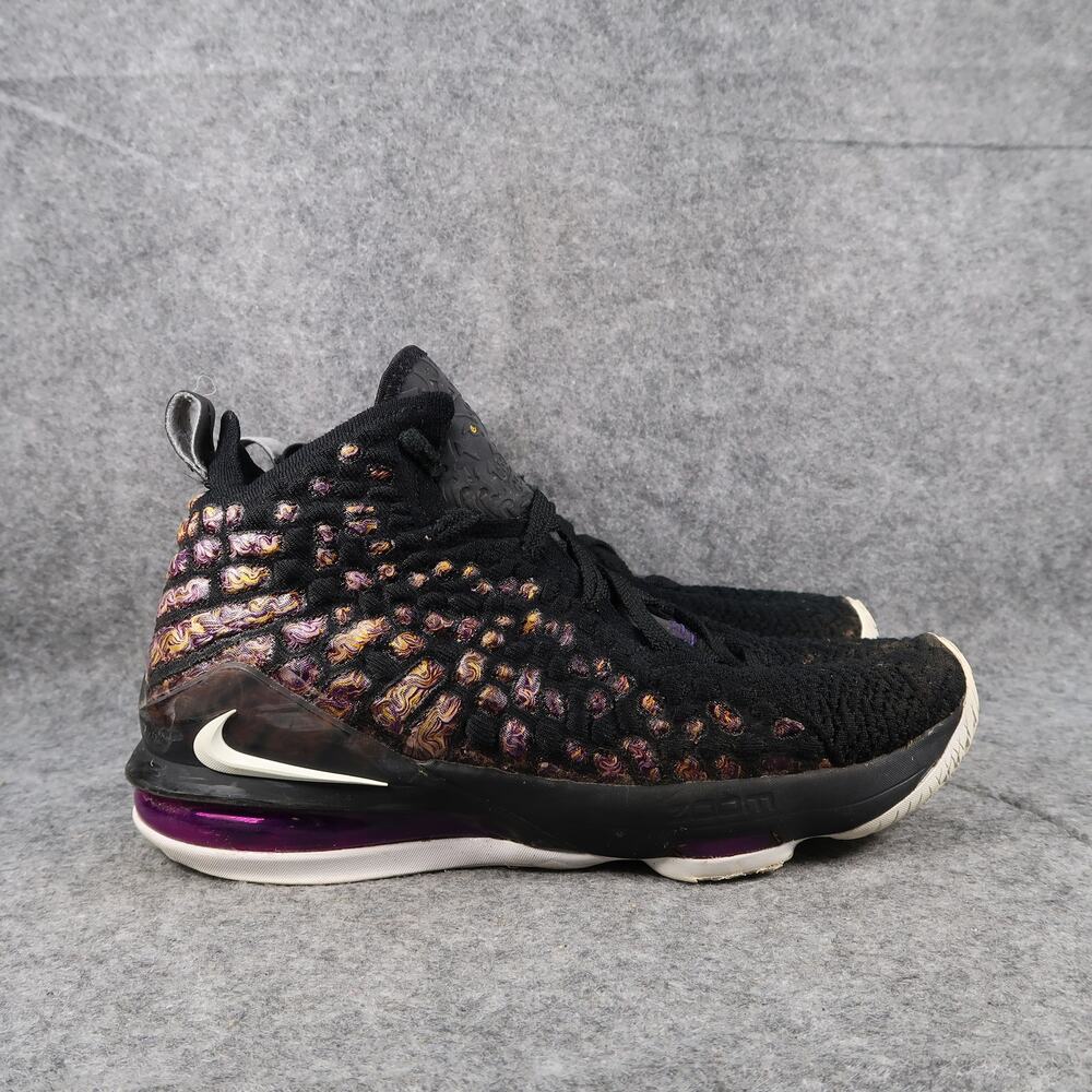Nike Shoes Youth 7 Sneaker LeBron 17 Lakers GS Basketball Athletic Trainer Sport